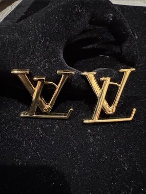 LV Initials Earrings